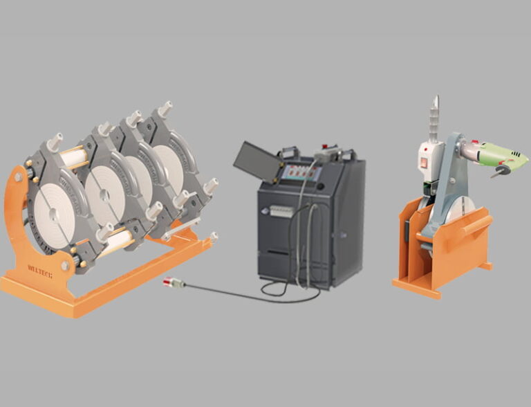 HDPE alın kaynak makinesi ile boru birleştirme süreci