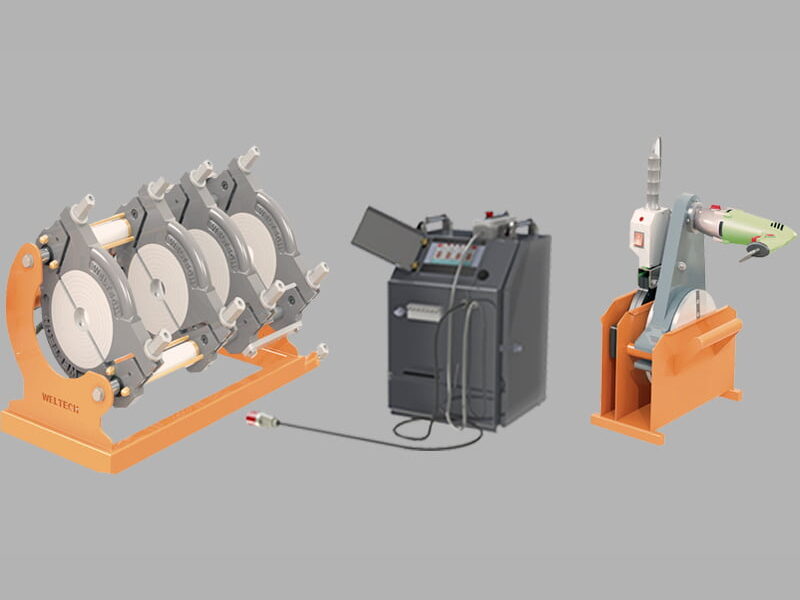 CNC FW160 Plastik Boru Hidrolik Alın Kaynak Makinesi