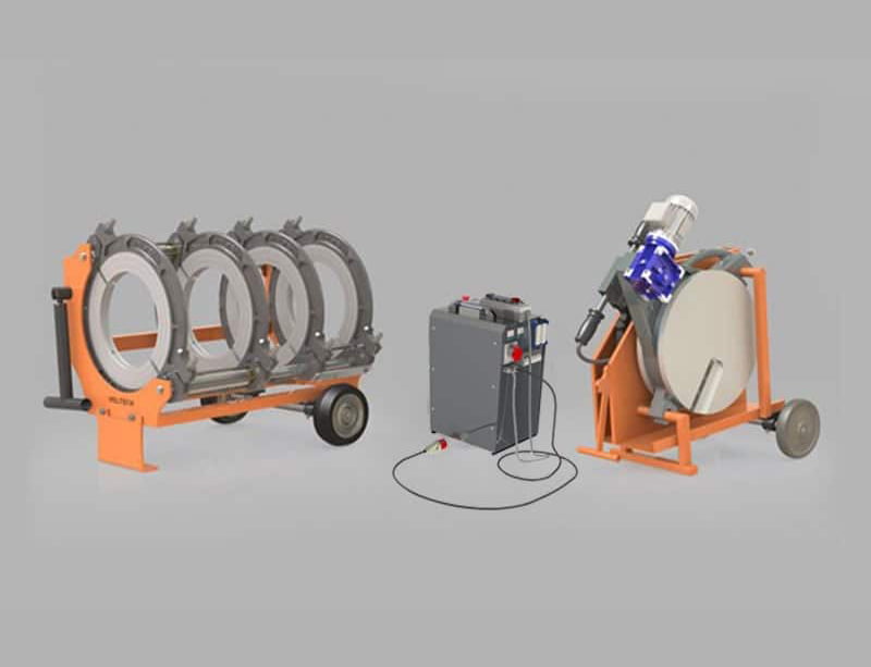 Doğalgaz hattında HDPE boru alın kaynak uygulaması